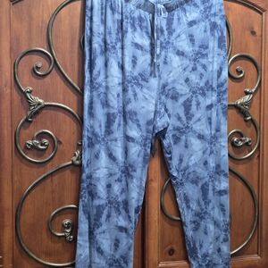 Old Navy Women's Blue Tie-Dye Pjs